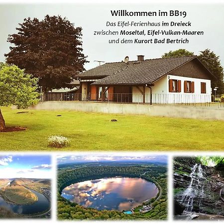 Bb19 Eifel-Ferienhaus Am Moseltal Mit Saunahaus Beuren  Eksteriør bilde
